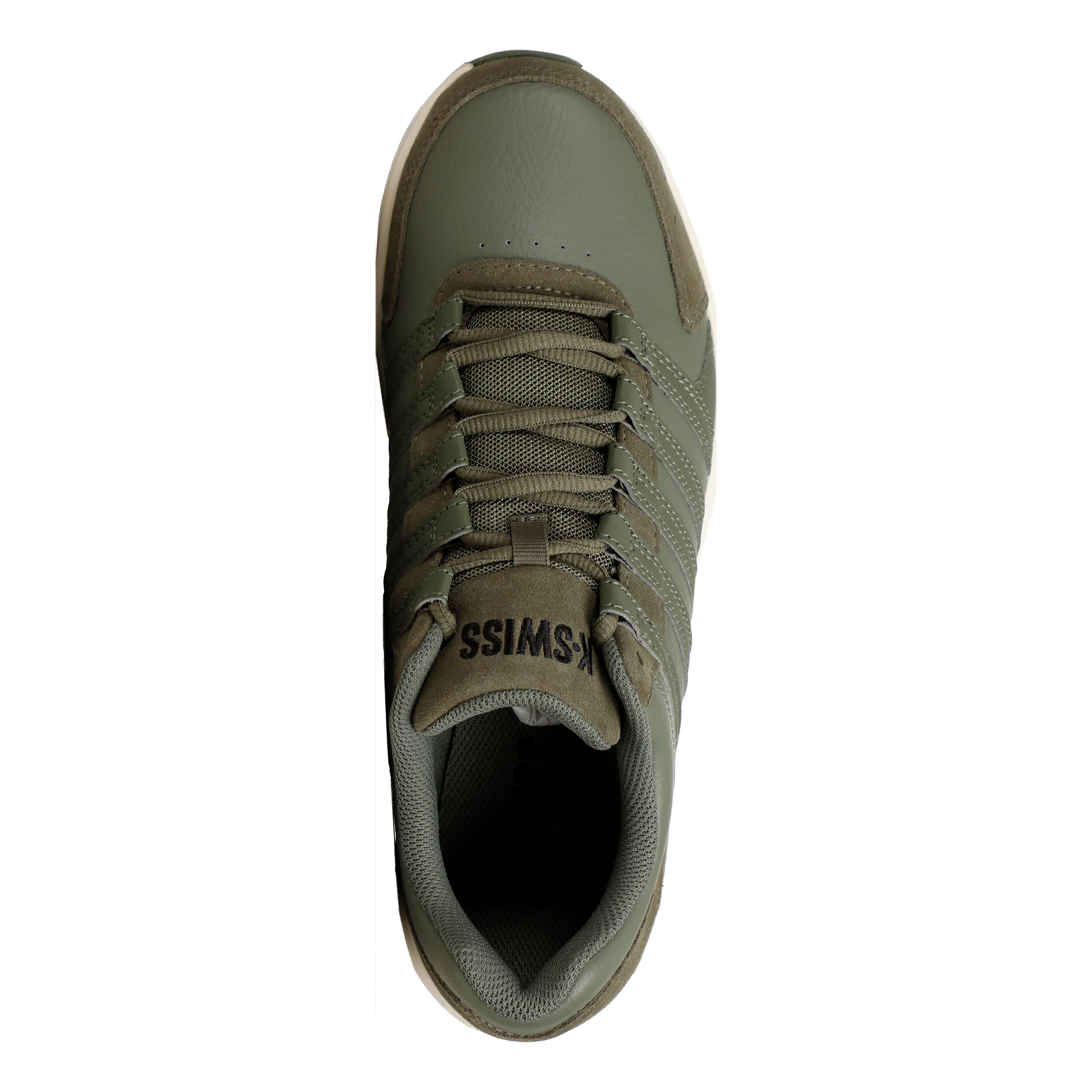 Cream Lanvin Mens Matt Toe Cap Sneakers - Get The Label
